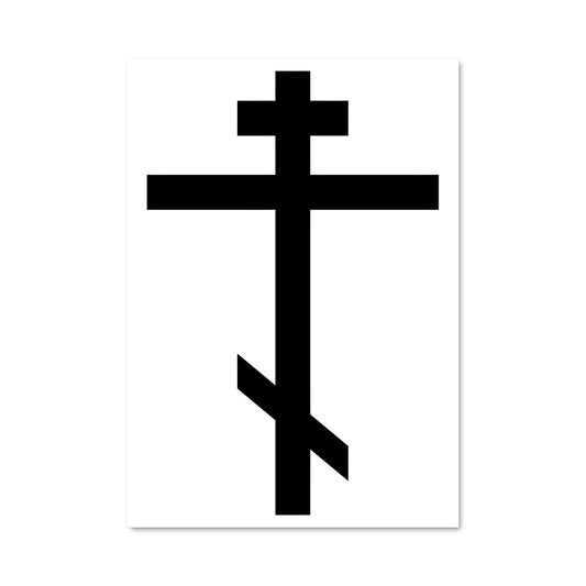 Poster Latin cross 16171