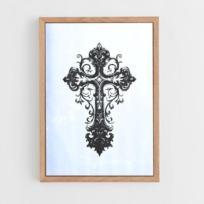 ap-latin cross-2 cadre Bois clair