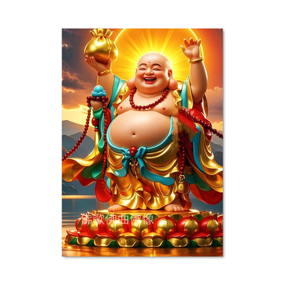 Poster Bouddha Souriant