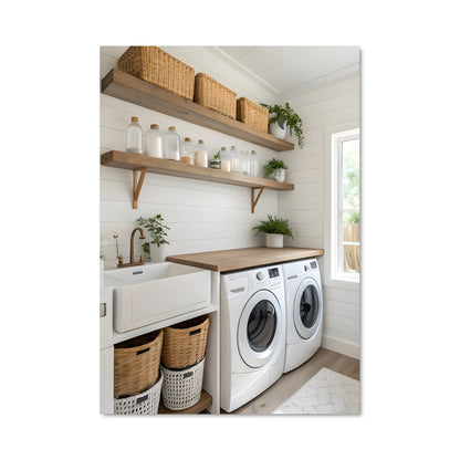 Poster Linge à l'Air