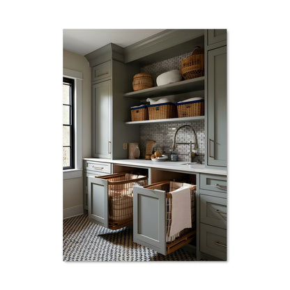 Poster Lave-Linge Chic