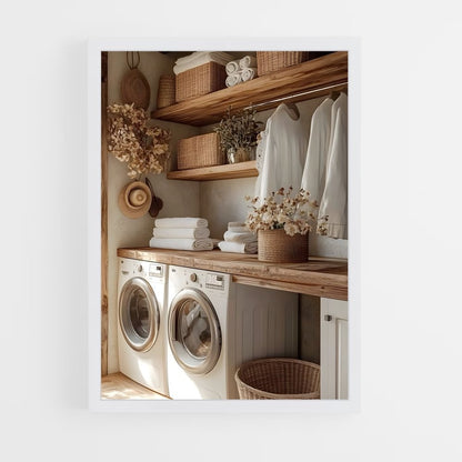 ap-laundry room-13 cadre Blanc