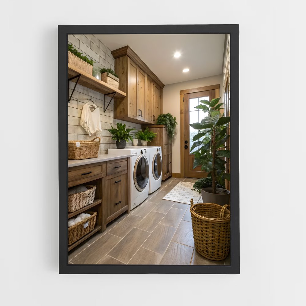 ap-laundry room-9 cadre Noir