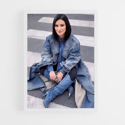 ap-laura pausini-1 cadre Blanc
