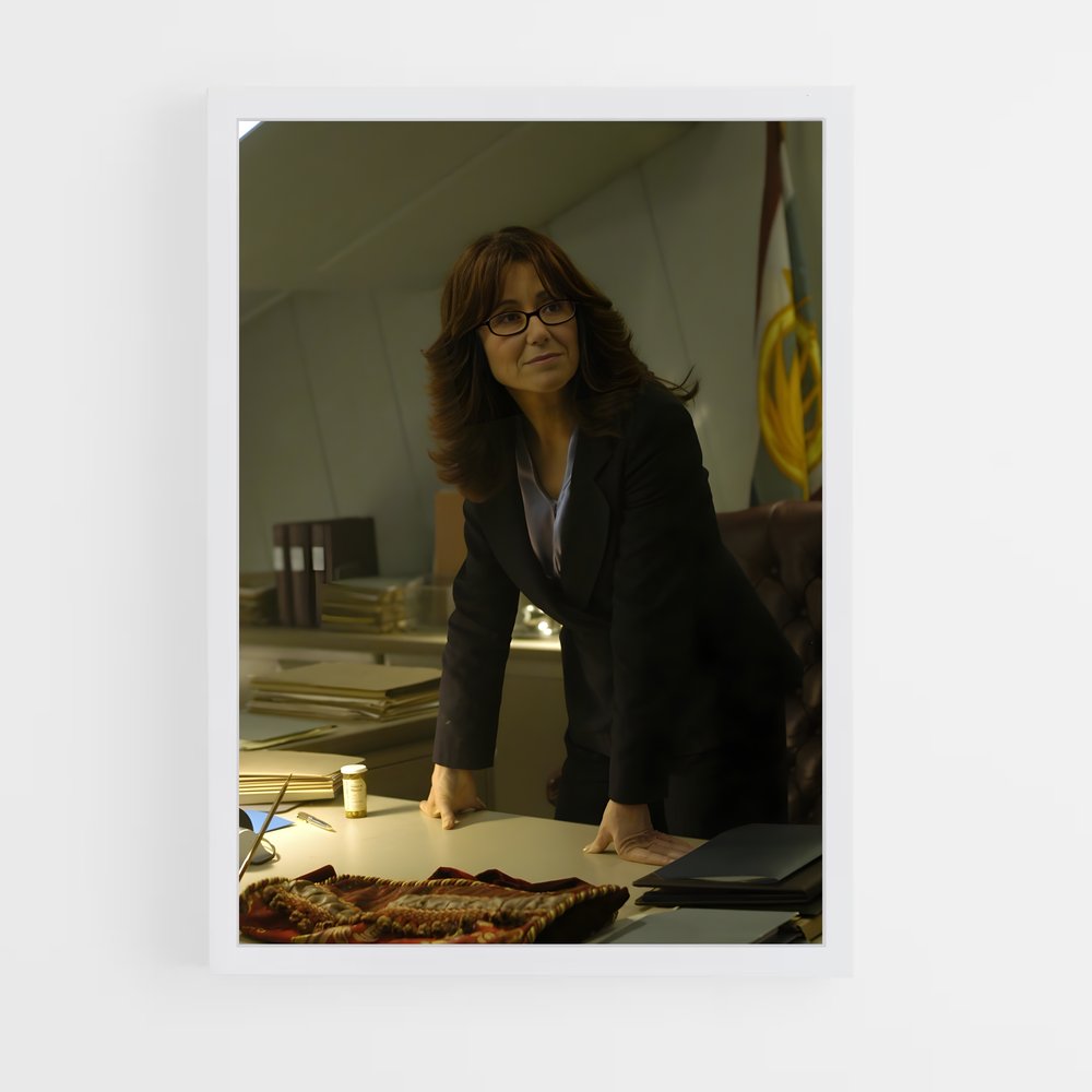 ap-laura roslin-1 cadre Blanc