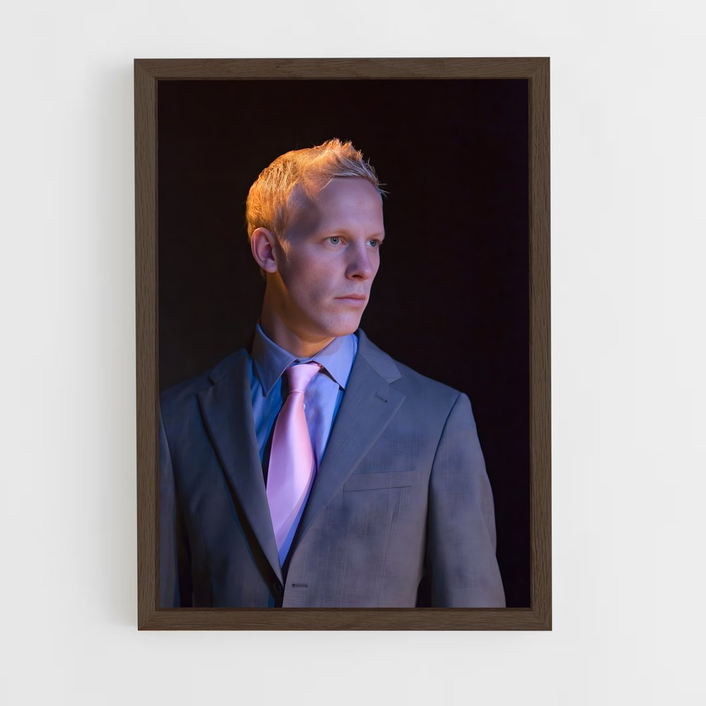 ap-laurence fox-10 cadre Bois foncé