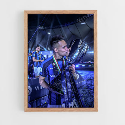 ap-lautaro martinez-6 cadre Bois clair