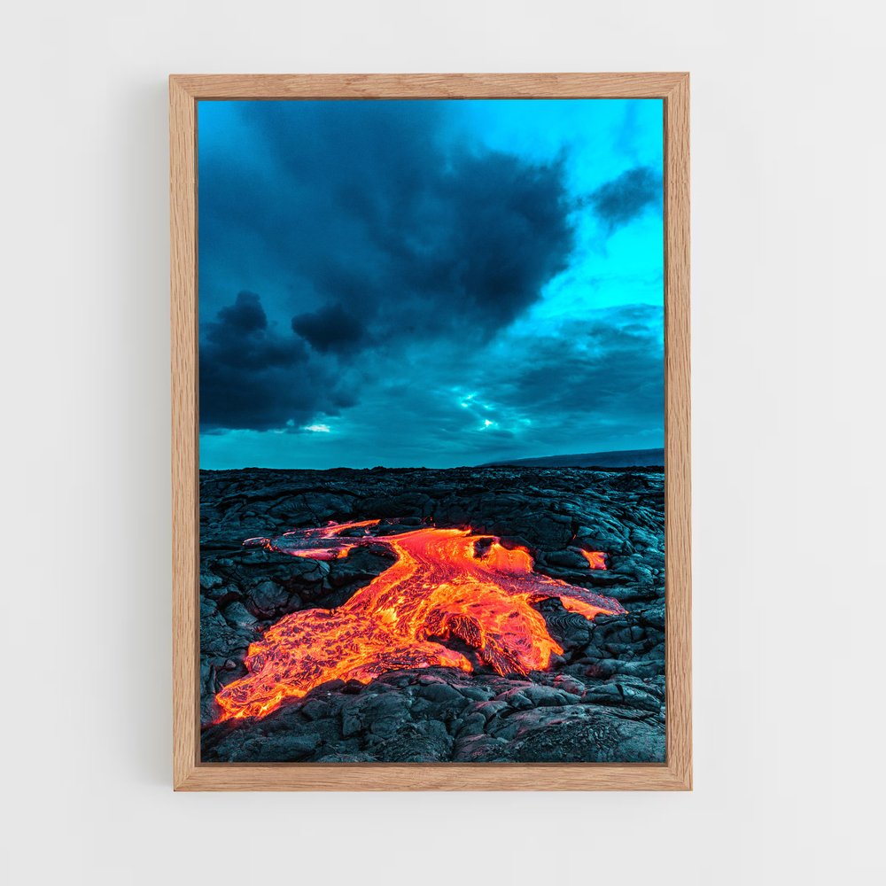 ap-lava flow-1 cadre Bois clair