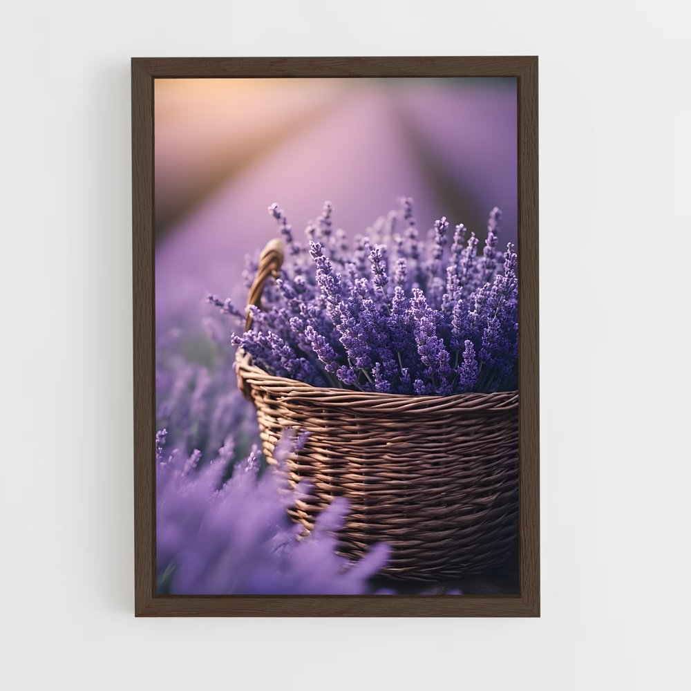 ap-lavender-16 cadre Bois foncé