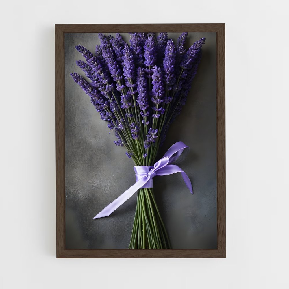 ap-lavender-3 cadre Bois foncé
