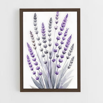 ap-lavender-8 cadre Bois foncé