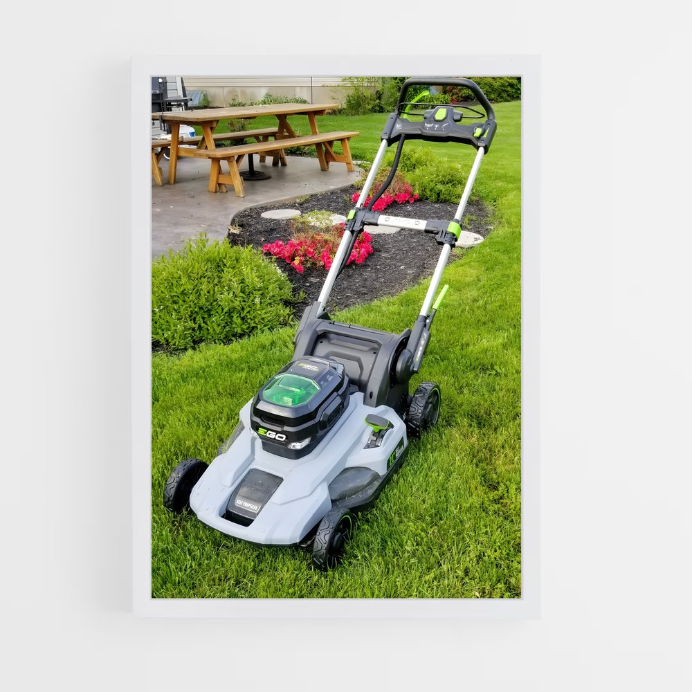 ap-lawnmower-2 cadre Blanc