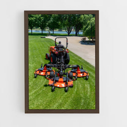ap-lawnmower-5 cadre Bois foncé