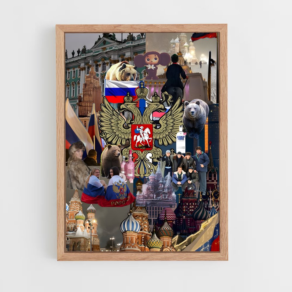 ap-ldpr russia-2 cadre Bois clair