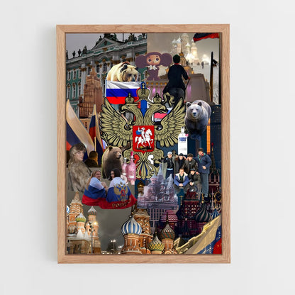 ap-ldpr russia-2 cadre Bois clair