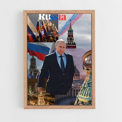ap-ldpr russia-3 cadre Bois clair