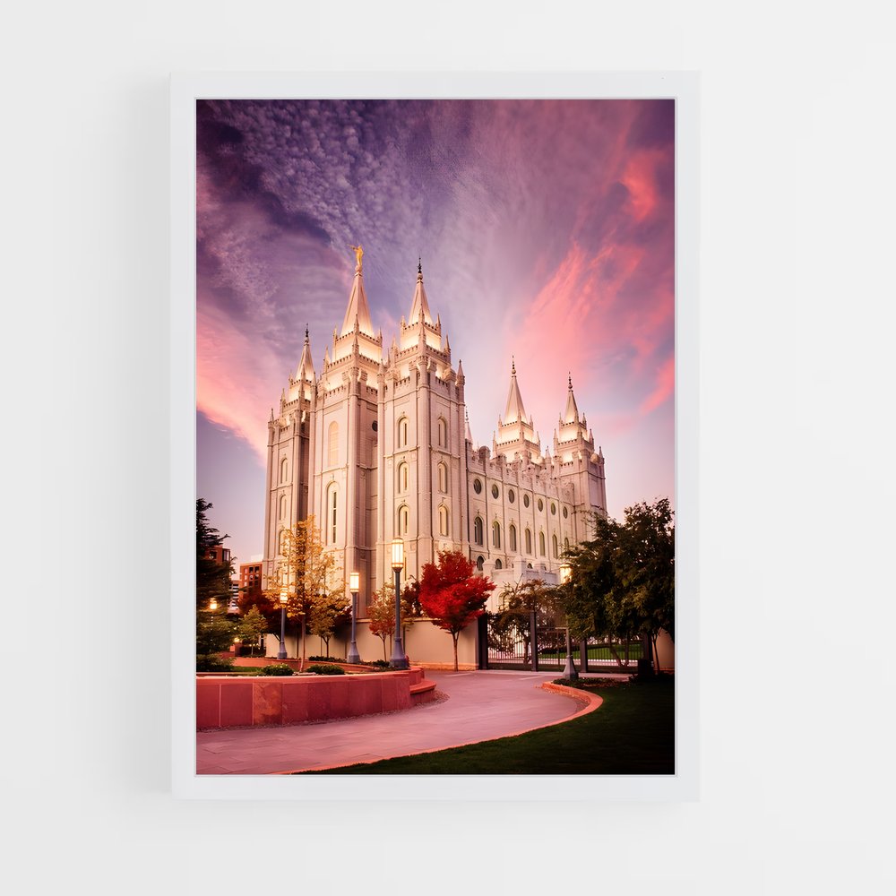 ap-lds temple-1 cadre Blanc