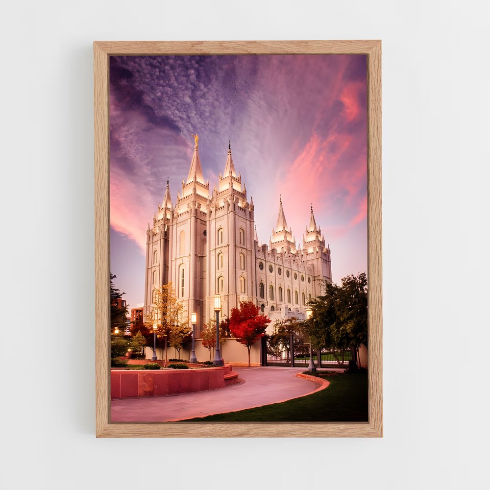 ap-lds temple-1 cadre Bois clair
