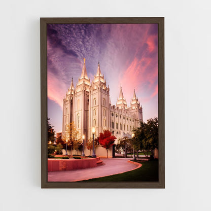 ap-lds temple-1 cadre Bois foncé