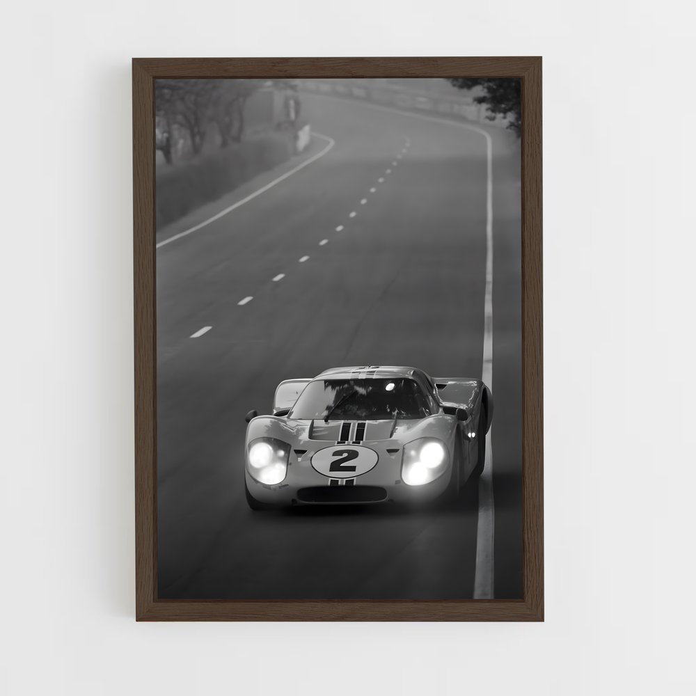 ap-le mans-3 cadre Bois foncé