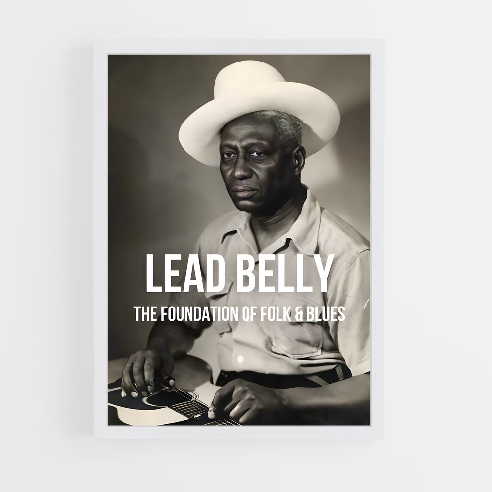 ap-leadbelly-1 cadre Blanc