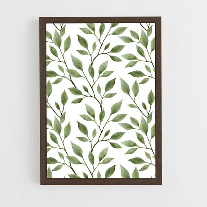 ap-leaf patterns-3 cadre Bois foncé