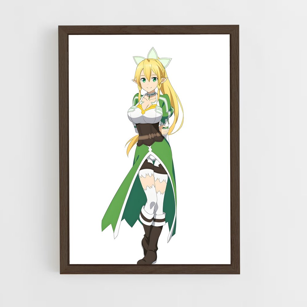 ap-leafa-11 cadre Bois foncé
