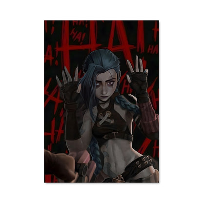 Poster Lame Azur