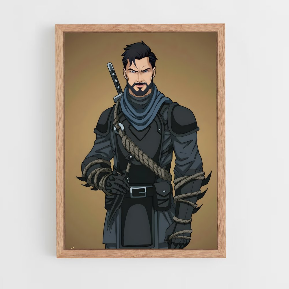 ap-league of assassins-2 cadre Bois clair