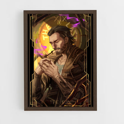ap-league of legends-5 cadre Bois foncé