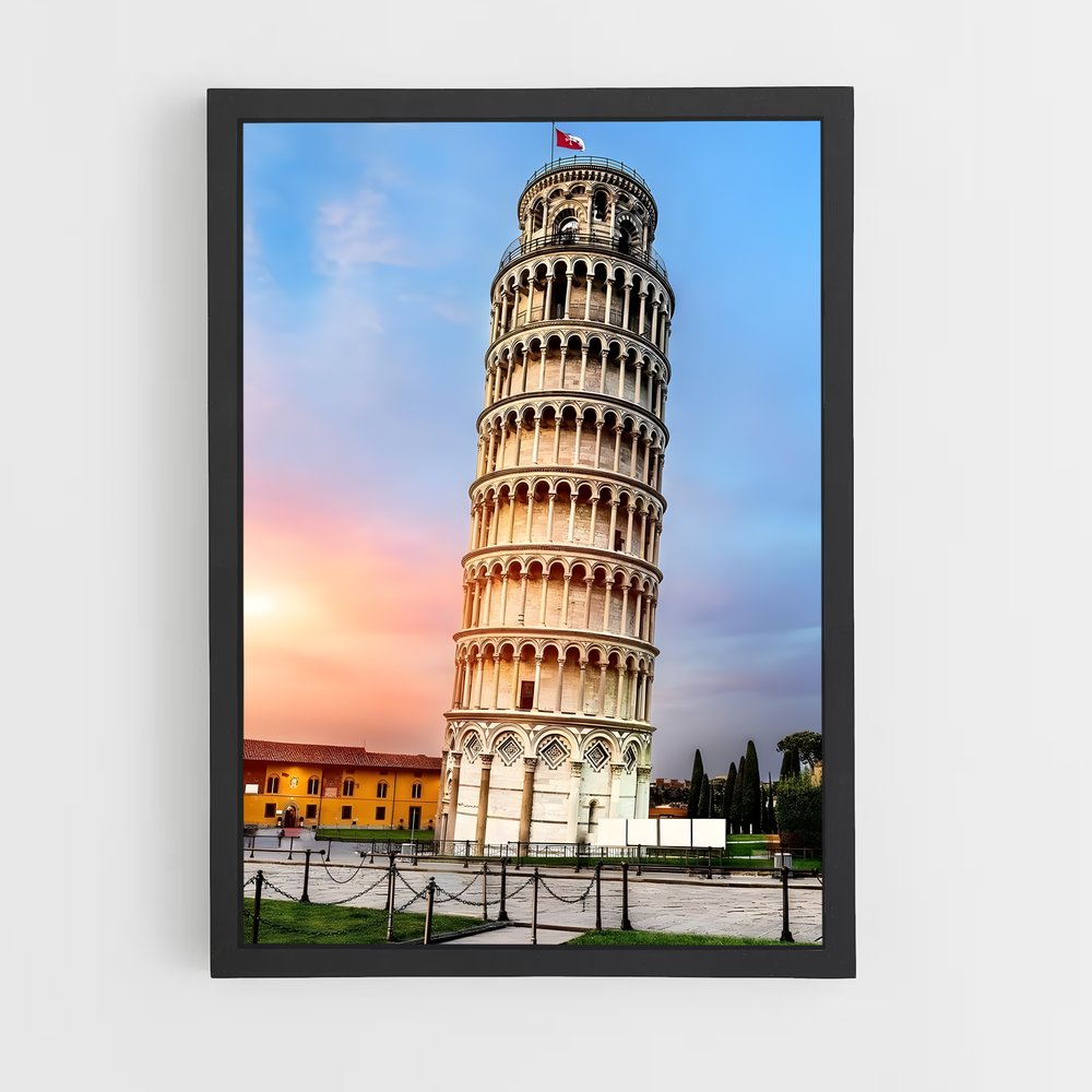ap-leaning tower pisa-8 cadre Noir