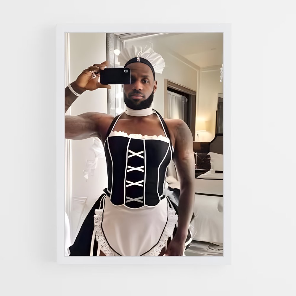 ap-lebron-4 cadre Blanc