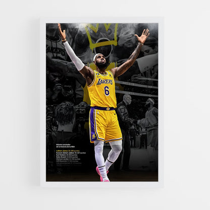 ap-lebron james-3 cadre Blanc
