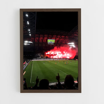 ap-lech poznan-8 cadre Bois foncé