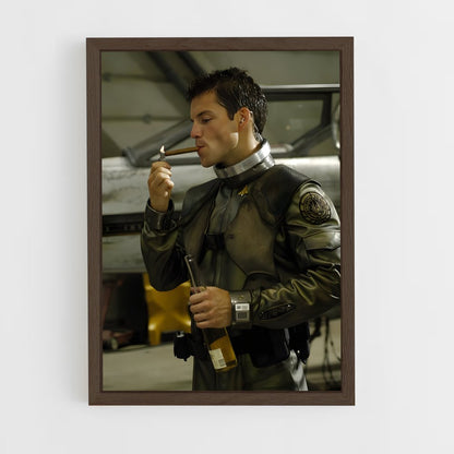 ap-lee adama apollo-2 cadre Bois foncé