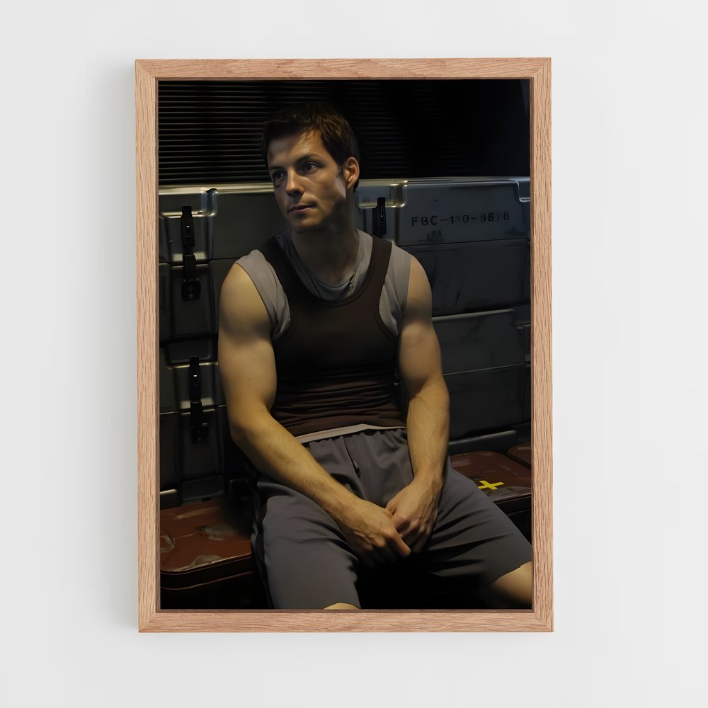 ap-lee adama apollo-3 cadre Bois clair
