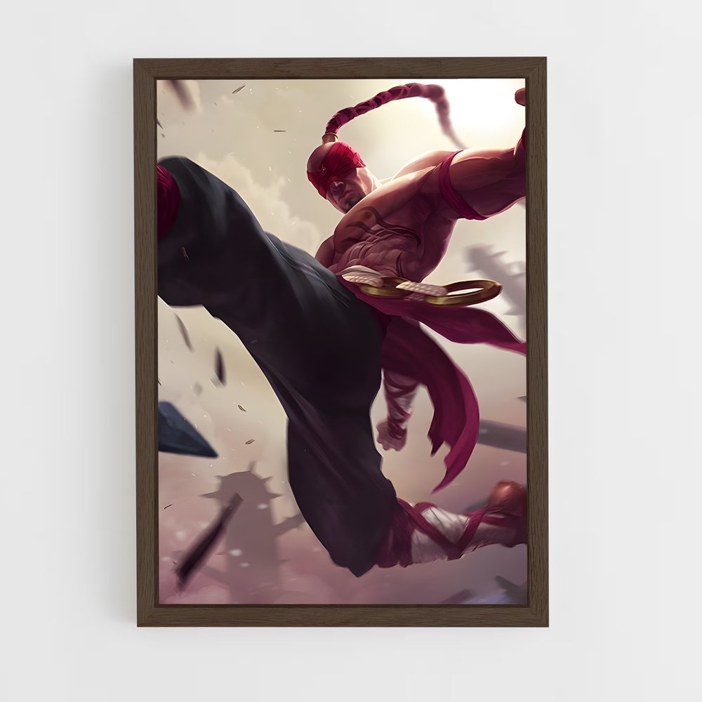 ap-lee sin-2 cadre Bois foncé