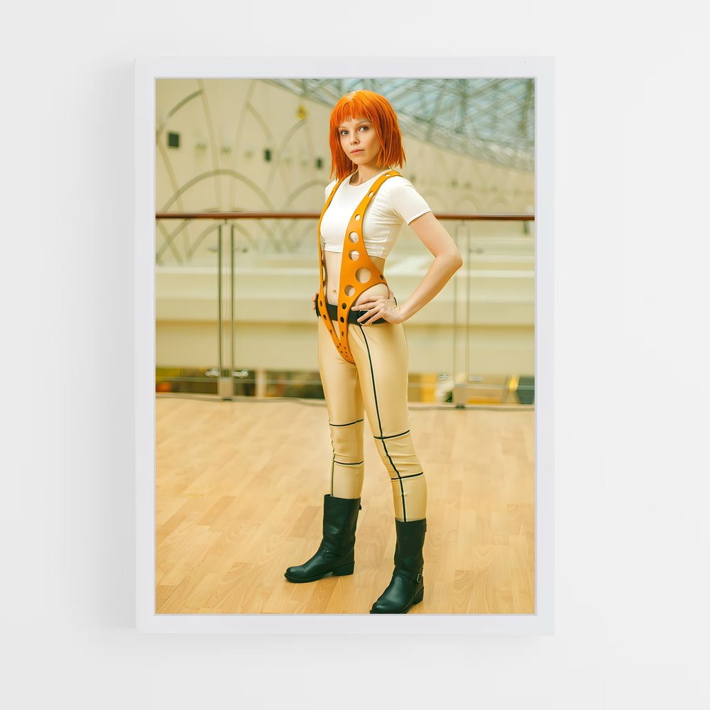ap-leeloo fifth element-1 cadre Blanc