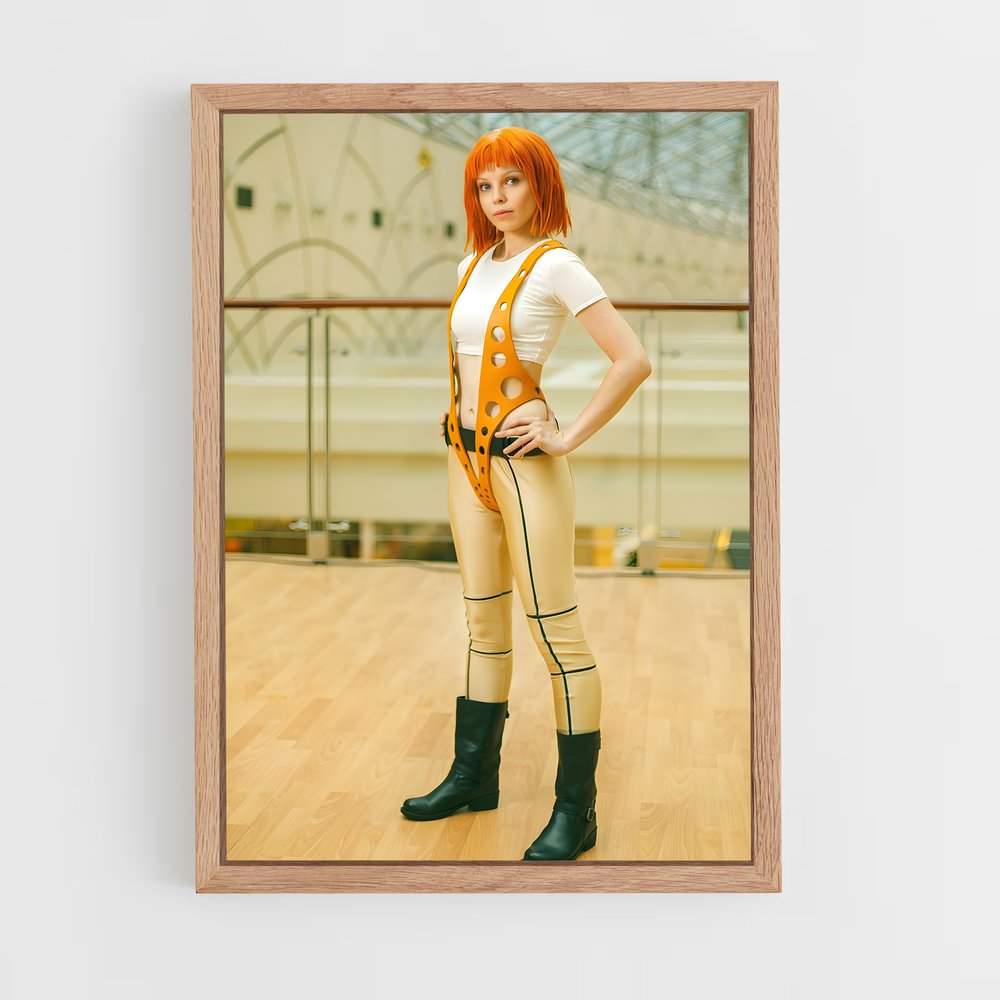 ap-leeloo fifth element-1 cadre Bois clair