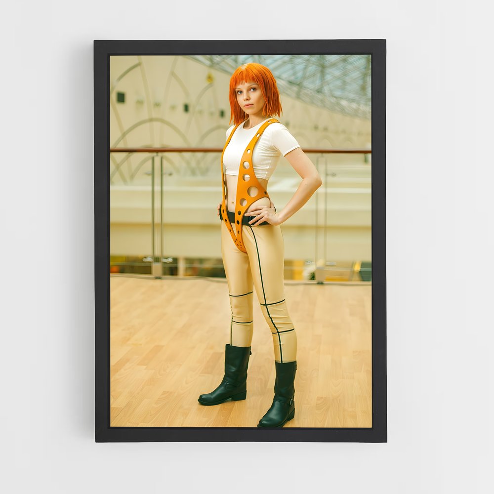 ap-leeloo fifth element-1 cadre Noir