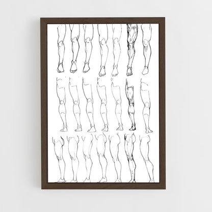ap-leg-2 cadre Bois foncé