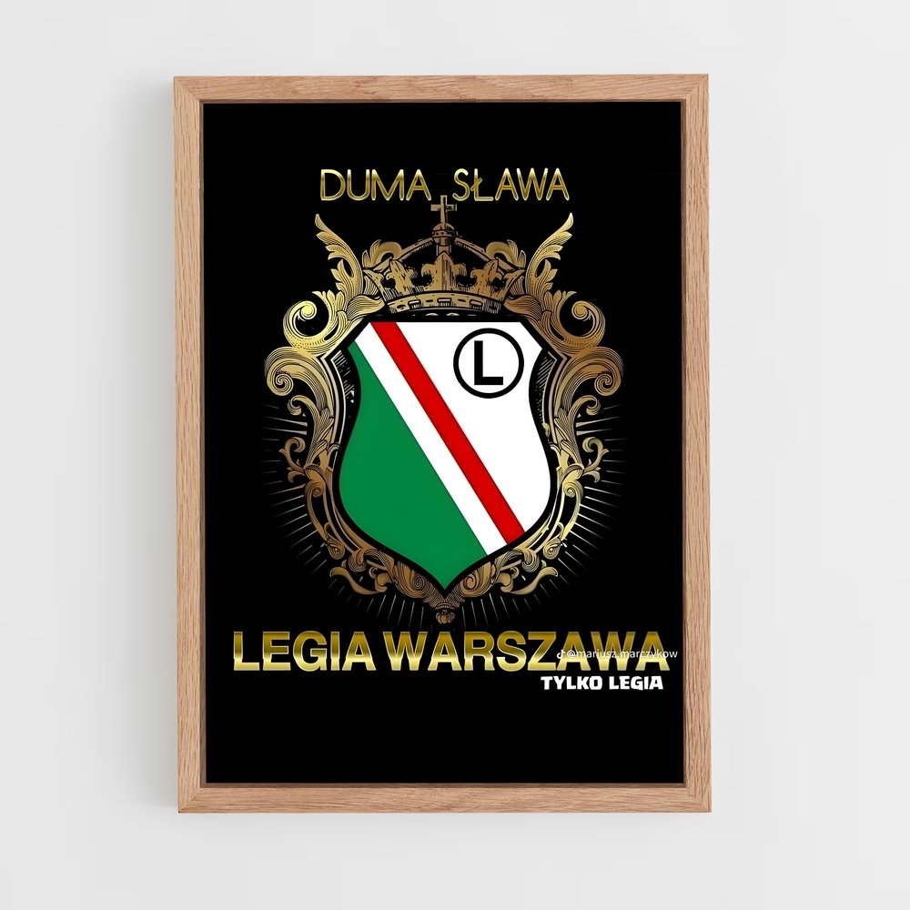 ap-legia warsaw-6 cadre Bois clair
