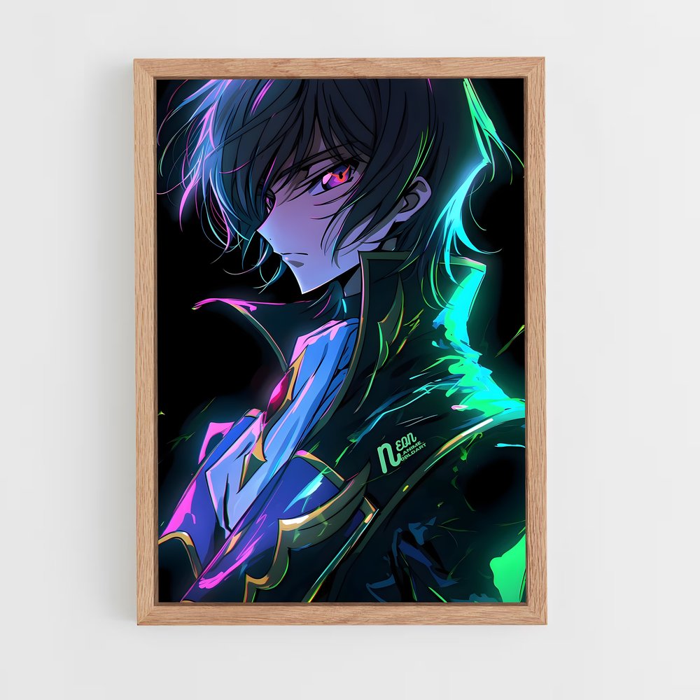 ap-lelouch lamperouge-3 cadre Bois clair