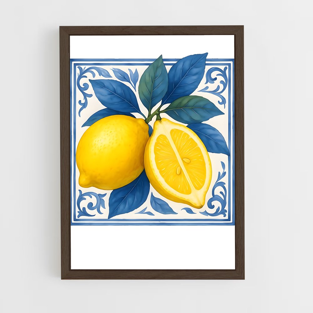 ap-lemon-3 cadre Bois foncé