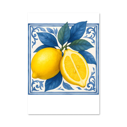 Poster Citron et Céramique