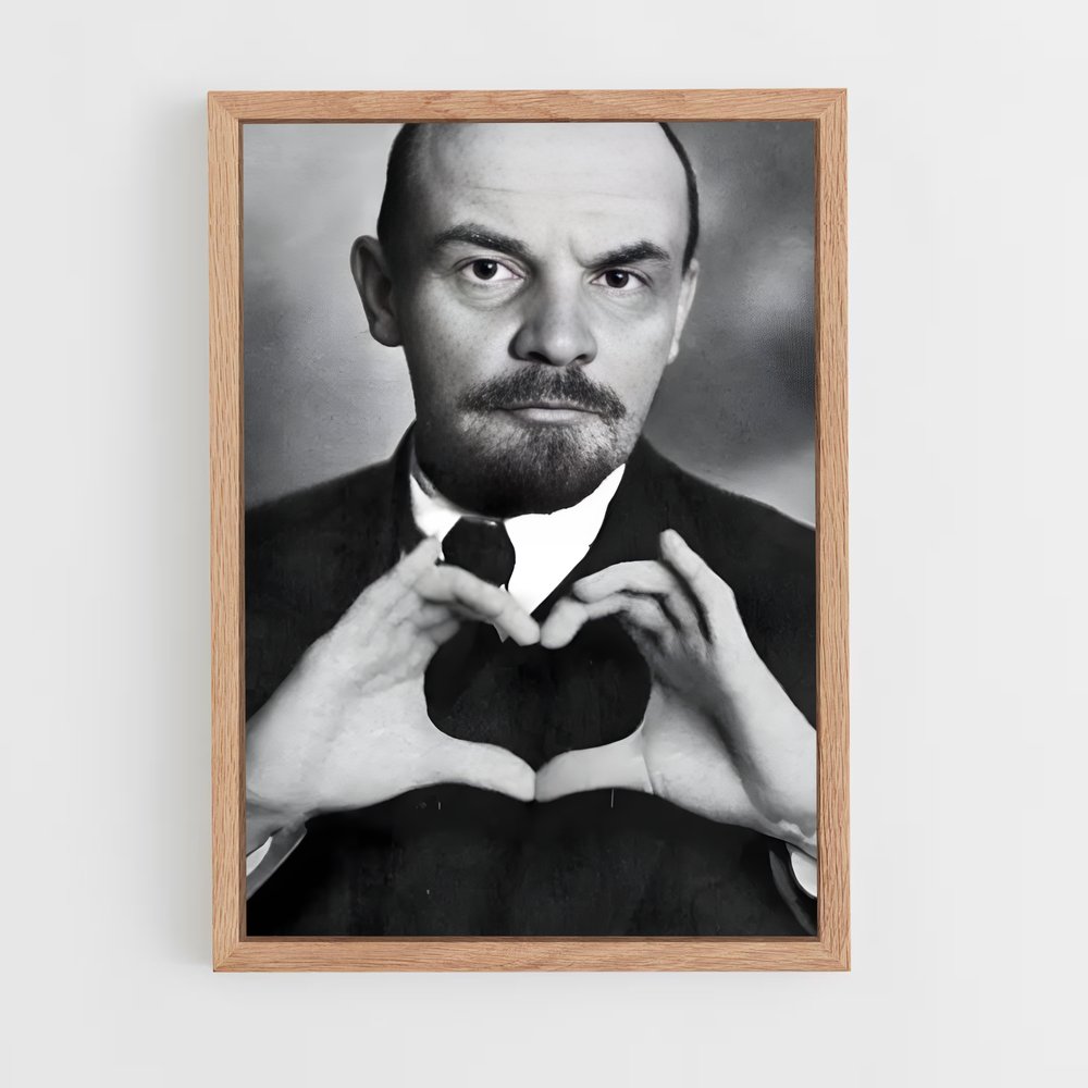 ap-lenin-1 cadre Bois clair