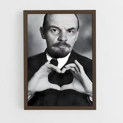 ap-lenin-1 cadre Bois foncé