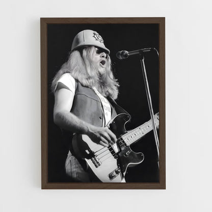 ap-leon wilkeson-1 cadre Bois foncé