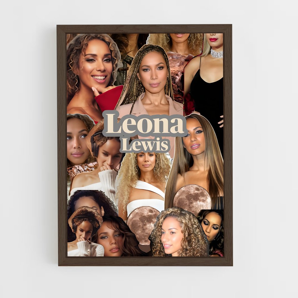 ap-leona lewis-5 cadre Bois foncé