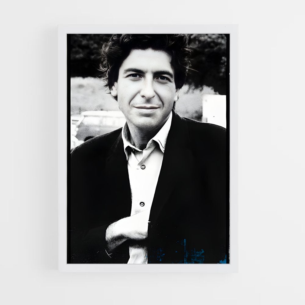 ap-leonard cohen-3 cadre Blanc